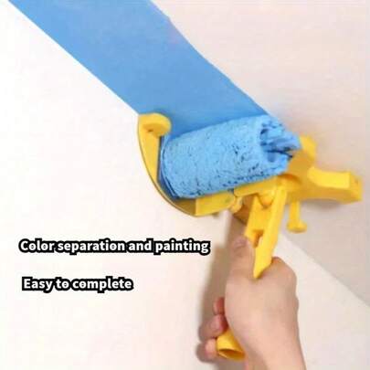 Juego de herramientas de rodillo y cepillo para pintar bordes - Ángulo ajustable, líneas nítidas, cobertura uniforme. Incluye accesorios de rodillo y cepillo de cerdas. Ideal para pintura de paredes interiores y exteriores, decoración de arte de pared DIY, pintura de techos, detalles arquitectónicos y limpieza industrial. Termina fácilmente los bordes de pintura de látex y las esquinas de difícil acceso. ¡Un excelente regalo para caballeros para mejorar la decoración de la habitación y los acabados de las paredes!