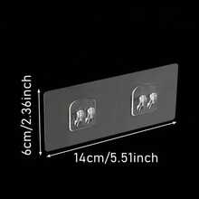 5pcs Heavy Duty Adhesive Hooks, Reusable Sticky Wall Hangers For Bathroom, Kitchen, No Drilling Required, Strong Load-Bearing Removable Wall Hooks For Tile, Glass, Wood, Painted Walls And Smooth Surfaces, Waterproof Rust-Resistant Finish, Seamless Damage-Free Hanging Solution For Towels, Robes, Utensils, Keys, Coats, Decorative Lights, Plants; Easy Peel-And-Stick Installation