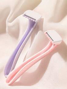 3/1pc Facial Shaver, Private Shaver, Female Specific Anti Scratch, Armpit Hair, Whole Body Triangle Area, Armpit Hair Removal Tool, Bikini Shaver, Compact Shaver, Manual Shaver, Disposable Shaver, Lip Shaver, Whole Body Hair Puller, Shaver