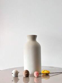 A Modern Minimalist Dry Vase Pampas Grass Vase, Home Decor Vase, Modern Farmhouse Decor, Table Centerpiece Gifts Birthday Graduation Back To School Room Decor School Supplies Flower Vase Glass Vase