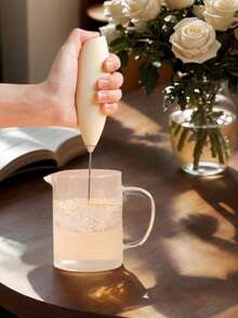 Electric Milk Frother & Egg Beater, Requires 2 AA Batteries - Multicolor - View 5