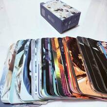 92pcs K-POP Photo Card Set (60pcs Double-Sided LOMO Cards + 32pcs Stickers) | Album Collection Memory Stickers, Bookmarks, Birthday Gift For Fans - Multicolor - View 3