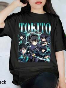 Christmas T-Shirts Youth T-Shirts--A Must-Have Item For Fall D-Emon Slay Anime Shirt Anime Shirt Slayer Anime Shirt D-Emon Anime Graphic Sweatshirt Anime Tee Gift Unisex Shirt Anime Hoodie D-Emon HoodieKids' T-Shirts, Sports T-Shirts, Christmas T-Shirts Perfect Christmas & Holiday Gift For Boys And Girls Gift For Kids - Đen 3 - Xem 1