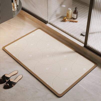 1 Pieza de Tapete de baño súper absorbente con diseño de letras, Tapete antideslizante de barro diatomáceo, Tapete de baño de secado rápido y suave, Tapete para prevenir resbalones en baños, lavandería y cocina, Mejor decoración para el hogar, Decoración de baño, Alfombra de piso, Alfombra de puerta para exteriores, Tapete de verano,Piso De Alfombra Para Cuarto,Piso De Alfombra,Afombra De,Alfombra De Piso Recamara,Alfombra De Piso De Cocina,Alfombra De Piso Grande,Alfombrillas De Baño Liso,Alfombrillas Secado Rapido.