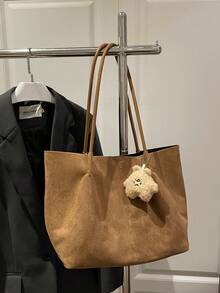 Modische Schultertasche mit großer Kapazität für Frauen, Design Shopper Tasche