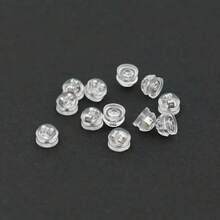 10/30pcs High Quality Ear Plugs, Earring Bases, Round Earrings, Jewelry Accessories, DIY Craft Supplies