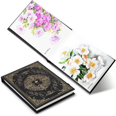 Watercolour Paper, Cold Press Watercolour Journal,50% Cotton 140 Lb/300gsm 20 Sheets 5.2'' X 3.8'' Travel Watercolour Sketchbook For Beginners And Artists