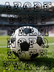 1 pieza Decoración de pared para exteriores, Logotipo inicial, Letra entrelazada de fútbol de metal, Decoración de arte de pared, Decoración de pared de metal clásica de fútbol, Material resistente, Calidad superior, Diseñado con un tema de fútbol, Adecuado para el hogar, la oficina, el dormitorio, la sala de estar, el jardín y otras escenas, Un regalo ideal para los fanáticos del deporte, Una decoración de logotipo de metal personalizada artística y moderna, Una excelente opción para regalos de inauguración de la casa, cumpleaños y días festivos, decoración de habitaciones, decoración de dormitorios, hogar - Multicolor - Ver 9