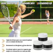 Overgrip para Raqueta de Tenis, Accesorio Deportivo(Blanco) - Multicolor - Ver 4