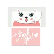 10 张/包可爱卡通创意贺卡可折叠留言卡 - 10pcs/包卡通信封 - 查看 28
