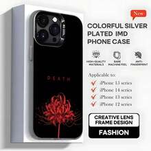 Funda de teléfono Tokyo G-Ghoul Red Spider Lily para 17,16,15,14,13,12,11,Pro,MAX,plus, cubierta mate negra a prueba de golpes - z7 - Ver 5