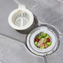 1pc/5pcs Household Kitchen Sink Filter Drain Net, Sink Filter Net, Kitchen Residue Anti-Clogging Filter Bathroom Floor Drain,Plastic Hard Material - Crazy Grab $ No Need to Worry About Traffic Jams [only One Day Loss] - View 3