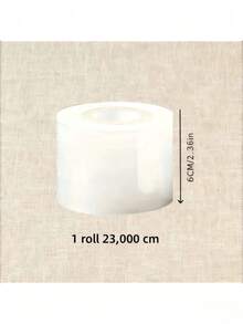 1 Roll 230.0 Meter Stretch Shrink Film For Bottle Sealing Machine, Easy-To-Use Packaging Supplies Suitable For Bottles And Jars - Multicolor - View 10