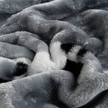 Winterliche Thermohülle - Blau, Orange - Übersicht 10