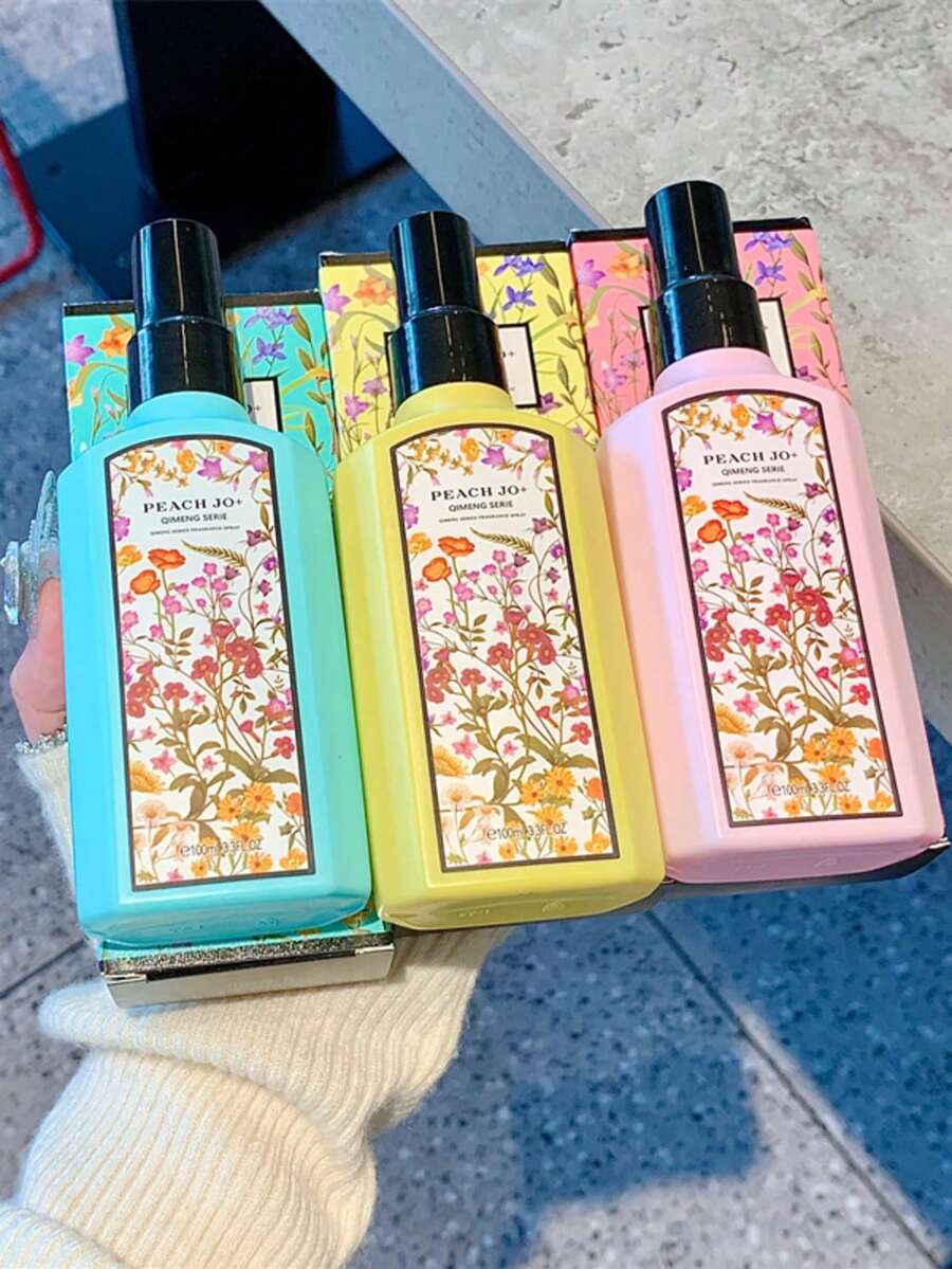 3件/1件 100ml 香氛噴霧，節日必需品。持久香氣，中和異味並淨化空氣，高品質產品，便攜式，適用於臥室、浴室、約會、情人節、女性禮物、母親節、婚禮。 - 多種香型 - 查看 1