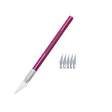 This Precision Craft Knife Set Is Suitable For Various Craft And Art Projects, Including A Multi-Functional Craft Knife, An A4 Cutting Mat, And A Paper Template Ruler. It Is An Ideal Choice For Scrapbooking And Handmade Creations. This Cutting Tool Set Comes With A Craft Knife And Specialized Blades That Can Cut Through A Variety Of Materials Such As Cardboard.