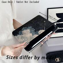 1pc Tablet Protective Case With Pencil Slot Compatible With 10.9/10.2/Air 5/Pro11/10/9.7/Air 2/(7th)/(8th)/Air 4/5/Pro 11/10th/10.9 Inch 2022/Air 13(M3 2025)/Air 11(M3 2025)/Air 11(M3 2025)/11(A16 2025), Supports Auto Sleep/Wake Function - Multicolor - View 5