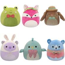 Squishmallows 5英寸佩顿粉红狐狸，Kellytoy官方授权毛绒玩具，色彩缤纷，柔软舒适，是送给男孩女孩的理想礼物，可水洗，柔软有嚼劲，适合所有年龄段。 - Peyton - 查看 2