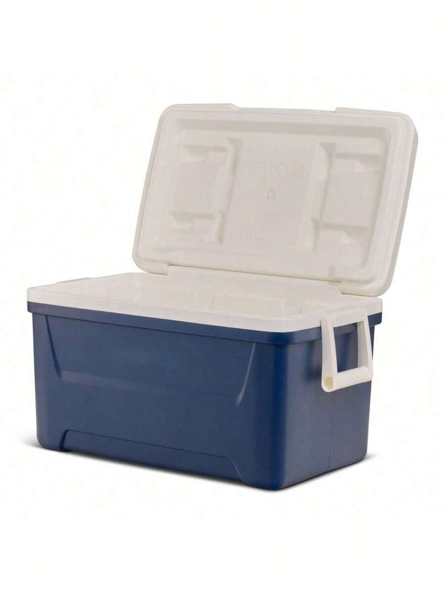 48 QT Cooler, Laguna Hard Sided Ice Chest Cooler, Navy - Navy - 查看 1