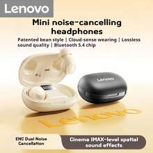 Lenovo EA289 Dot Style Bluetooth Earbuds - Wireless Mini In-Ear TWS Earphones, ENC Active Noise Cancellation, 28Hrs Battery Life, Secure Fit For Sports & Workouts, HD Calling/Music, Compatible With IPhone, Android Phones & Tablets - Multicolor - View 1