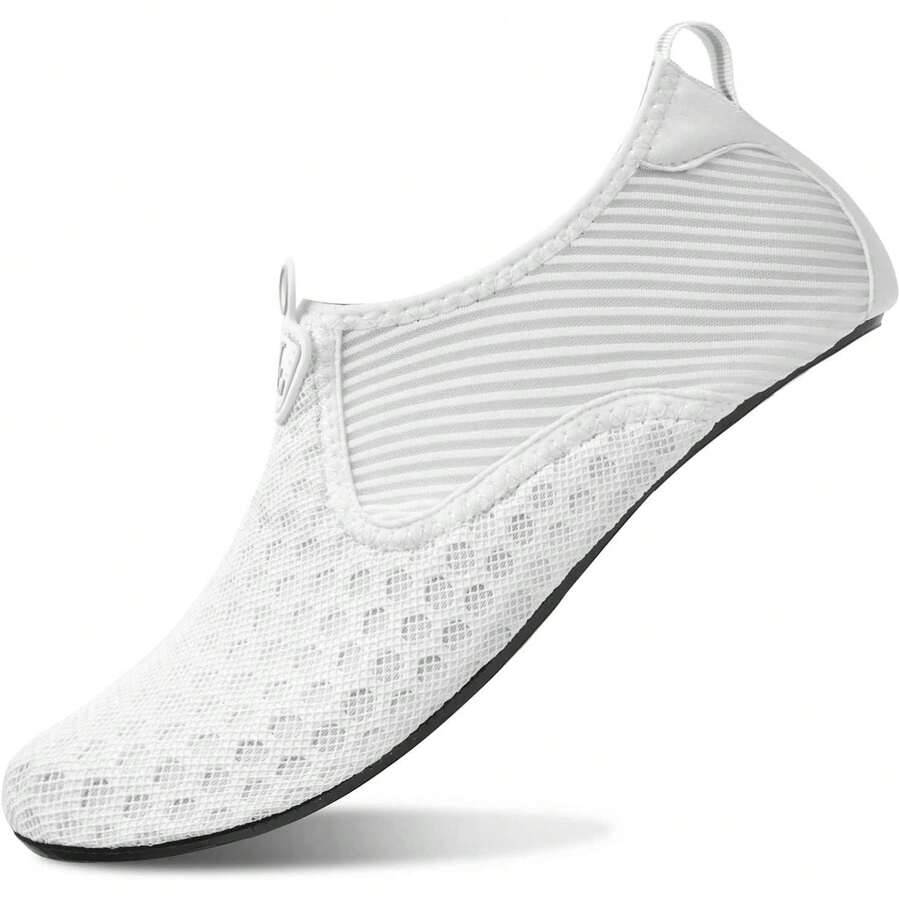 Estilorelxfeet Calzado AcuáTico Para Hombres Y Mujeres - Suela De Goma Antideslizante, Malla Transpirable, Zapatos De Secado RáPido Para Actividades Al Aire  PlayaVersióN Mejorada - Negro Azul - Ver 1