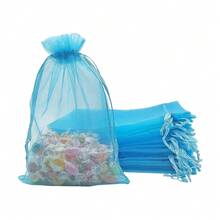 30 chiếc túi satin trắng lớn, túi satin trong suốt trơn 6,7 * 9 inch, túi quà tặng, túi đựng trang sức, tiệc tùng, đám cưới, túi trưng bày mẫu, thích hợp cho đám cưới, tiệc tùng, bao bì sinh nhật - Nhiều màu - Xem 11
