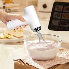 1pc Portable Electric Egg Beater And Egg Mixer - USB Rechargeable, Cordless, Portable, Lightweight, Easy-To-Use Hand Mixer For Baking Cakes, , Muffins - Ideal For Bakers And Professionals