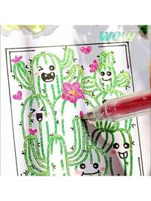 12pcs/Set Pearlescent Highlighter Pens, Sandgrain Texture Design, Essential For Students Back To School