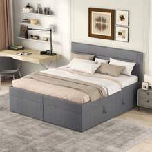 Bed Frames - Grey - View 4