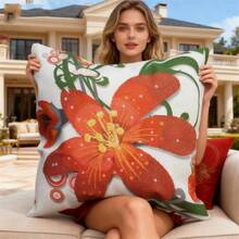 LaoJieYuan 2026 New 5D Cross Stitch Cushion Cover Kit, DIY Handmade Embroidery Knitting Supplies, Cross Stitch Pattern Painting Accessories, Fabric, DIY Craft Embroidery Set, Crochet Kit, Punch Needle Set, Sewing Accessories, Embroidery Floss, Handcraft Supplies, Embroidered Knitting, Sewing Patterns, Crochet Craft Supplies, Embroidery Kit For Beginners, Sewing Patterns - Style 12 - View 2
