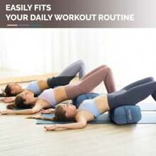 Yes4All - Almohada de esponja de triple capa para yoga restaurativo y meditación - Almohada versátil de apoyo de yoga, equilibrio y modificación de poses(A. Azul) - Multicolor - Ver 7