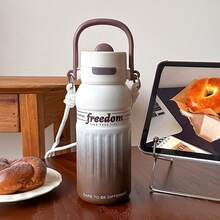 Double-Walled Insulated Tumbler, Portable, Handheld, For Outdoor Use, Made Of Stainless Steel