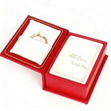 复古迷你首饰书盒戒指吊坠收纳盒小戒指盒小红书首饰盒欧式创意磁吸式首饰盒 - 彩色 - 查看 7