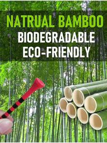 50pcs/Set Bamboo Golf Ball Holders, Professional Natural Bamboo Golf Ball Stands, Durable And Sturdy, Limited Edition Striped Golf Ball Holders, Size: 8.3cm (3.27 Inches), White/Red. Golf Gifts. Suitable As A Golf Ball Holder Gift For Friends.