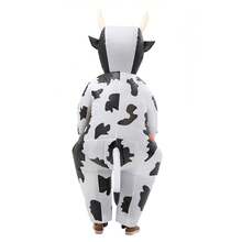 Adult Funny Spotted Cow Costume, Halloween Animal Theme Party Cosplay Prop, Farm Ball Creative Outfit
