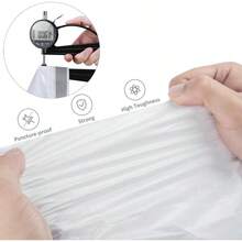 WSXC 18 Gallon Heavy Duty Compactor Trash Bags 2 Mil THICK 50 Count Reinforced Drawstring Garbage Liners Fit 13-18 Gallon Compatible With Kitchenaid Whirpool GE 15 Inch Compactors GRAND SAVE! - 18Gallon - 查看 3