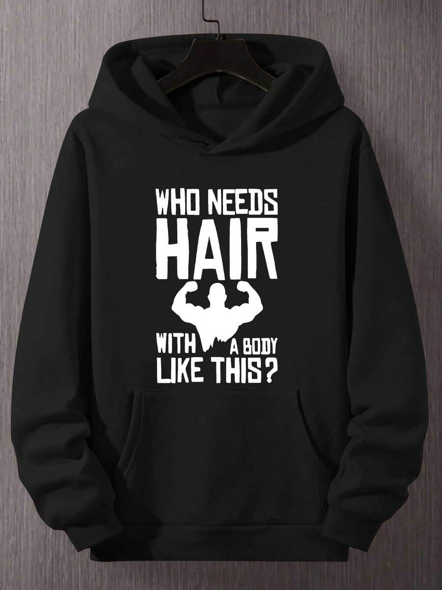 Cadeau de Noël sweat-shirt à capuche humoristique Néerlandais | Coupe décontractée ample avec poches, matériau non extensible, idéal pour l'automne et l'hiver. - Noir - Voir 1