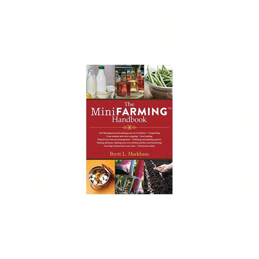 [Free Shipping]The Mini Farming Handbook,Single Book - Single Book - View 1