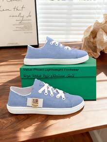 女式帆布鞋，低帮，厚底，休闲步行鞋，经典舒适平底时尚运动鞋
