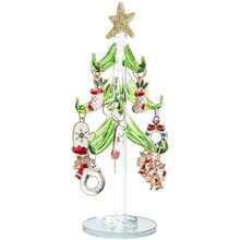 Running Arbolito Navideño Verde con Adornos metálicos | Árbol de Navidad | Decoración de Navidad para Sala, Comedor o Escritorio | Color Verde | 15 cm(default) - Multicolor - Ver 3