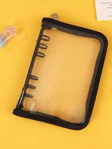 1 Túi đựng đồ bằng PVC có khóa kéo lấp lánh, Hộp đựng mỹ phẩm, Khóa kéo tiện lợi, chống bụi và chống oxy hóa, đựng khuyên tai, vòng cổ, vòng tay, sách đựng đồ trang sức, túi đựng đồ trang sức bằng PVC trong suốt, album ảnh rời khổ A5 có khóa kéo lấp lánh, bìa lấp lánh, sổ tay ghi chép, album ảnh PVC trong suốt - Bộ - Xem 5