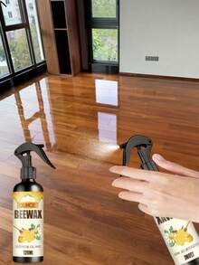 家具蜂蜡喷雾，适用于清洁、抛光、防水、防止干燥和刮擦，以及家具翻新。是馈赠亲友、节日送礼、新年装饰或家居装饰的绝佳选择（新旧款式随机发货）。