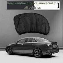 Car Mosquito Net Sunshade – Breathable Mesh Window Screen For UV Protection, Privacy & Bug-Free Ventilation - Multicolor - View 9