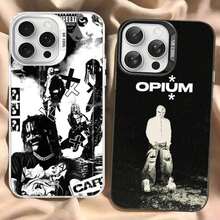 Funda de teléfono de dibujos animados  O-Ahen Wrap para 17 16 15 14 13 12 11 Pro Max Plus, cubierta trasera mate a prueba de golpes - Z9 - Ver 3
