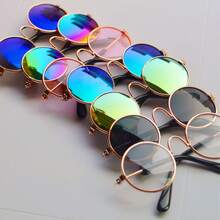 独特时尚的嘻哈风格宠物太阳镜，猫狗均适用 - 彩色 - 查看 6