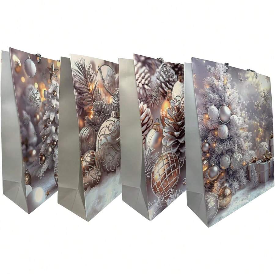 Gift Wrap Storage - Silver - View 1