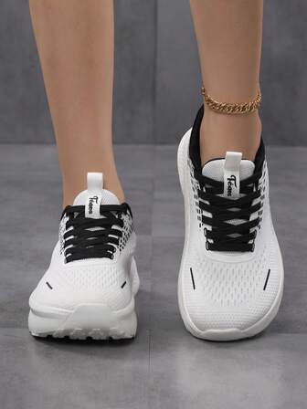 Zapatillas deportivas de punta ancha para mujer, diseño extra ancho y de alto empeine para pies anchos, cómodas y ligeras zapatillas de malla transpirable para deportes al aire libre, entrenamiento, adecuadas para juanetes, pies hinchados y anchos, de cordones de baja altura, suela gruesa y amortiguación de impactos, zapatillas casuales de suela gruesa