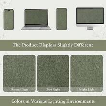 Olive Green Pinch Pleated Curtains 96 Inches Long, Thermal Insulated Window Drapes With Hooks, Soft Track System Panels Living Room, W38 X L96, 2 Panels, Home Decor - 鼠尾草綠 - 查看 8