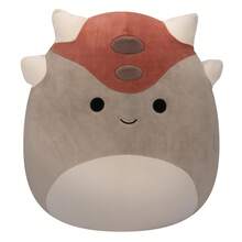 Thú nhồi bông Squishmallows Original 7.5 Inch Ainhoca Khủng long Ankylosaurus màu xám - Kích thước trung bình, siêu mềm, chính hãng Jazwares. - Ainhoca - Xem 7