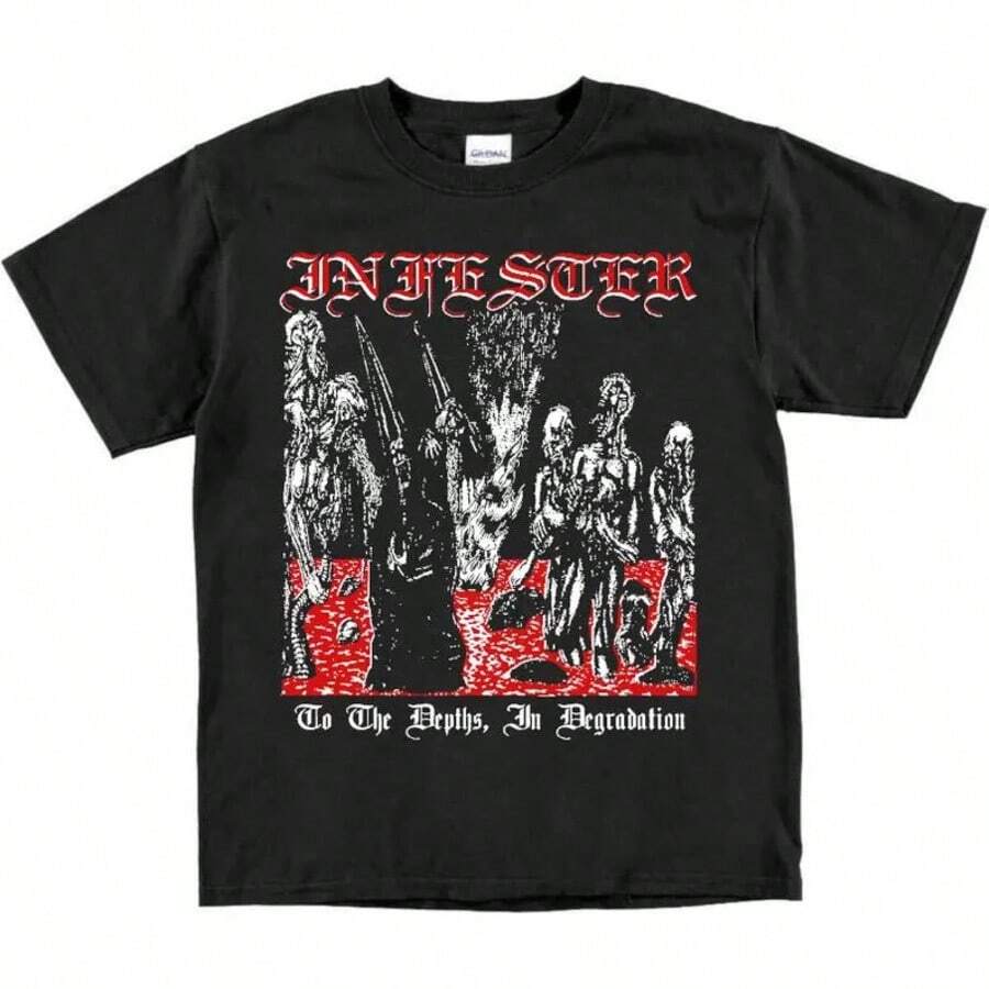 Camisa Infester Rottrevore Death Metal Morgue Carnage Meat Shits ...